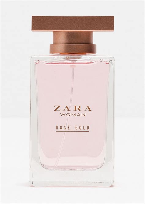 zara woman rose gold perfume.